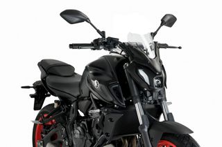 PUIG/ ΖΕΛΑΤΙΝΑ NEW GENERATION SPORT ΓΙΑ YAMAHA MT-07 (2021-2024) / PURE (2023-2024) clear (20618W)