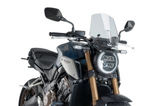 PUIG/ ΖΕΛΑΤΙΝΑ NEW GENERATION SPORT ΓΙΑ HONDA CB 650 R NEO SPORTS CAFE (2019-2023) clear (9748W)