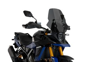 PUIG/ ΖΕΛΑΤΙΝΑ TOURING ΓΙΑ SUZUKI V-STROM 800 (2024-2025) / DE (2023-) / SE (2025) / TECH (2023-) dark smoke (21652F)