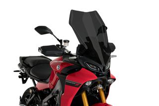 PUIG/ ΖΕΛΑΤΙΝΑ TOURING SCREEN ΓΙΑ YAMAHA TRACER 9/GT (2021-2024) / GT PLUS (2023-2024) / 900/GT (2018-2020) dark smoke (3762F)