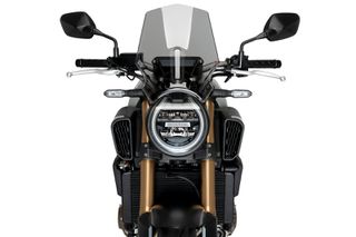 PUIG/ ΖΕΛΑΤΙΝΑ NEW GENERATION SPORT ΓΙΑ HONDA CB 650 R ΝΕΟ SPORTS CAFE (2024-) smoke (21960H)