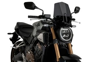 PUIG/ ΖΕΛΑΤΙΝΑ NEW GENERATION SPORT ΓΙΑ HONDA CB 650 R ΝΕΟ SPORTS CAFE (2024-) dark smoke (21960F)