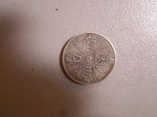Georgeus Britania one florin 1915 silver-thumb-1