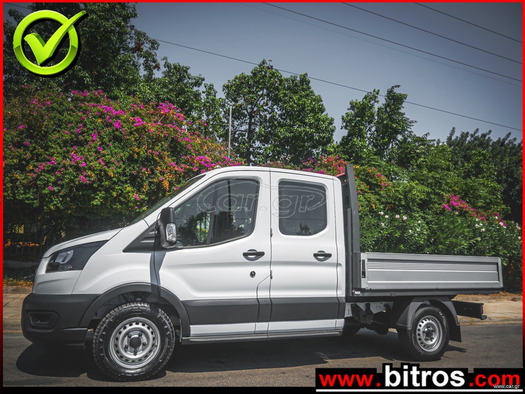 Καρότσα Ford 2021 Transit 31.000km!!! 350 L2 ΔΙΠΛΟΚΑΜΠΙΝΟ 2.0 TDCi 130HP