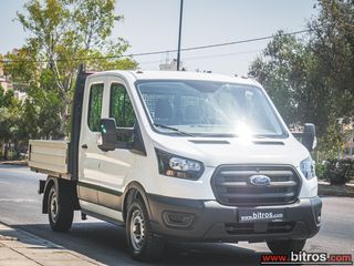 Καρότσα Ford 2021 Transit 31.000km!!! 350 L2 ΔΙΠΛΟΚΑΜΠΙΝΟ 2.0 TDCi 130HP-thumb-14
