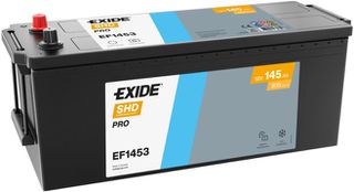 Exide Μπαταρία Φορτηγού EF1453 SHD PRO (145Ah/900A)