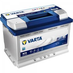 Varta Μπαταρία Αυτοκινήτου Blue Dynamic EFB N70 (70Ah/760A/Μ278xΠ175xΥ190mm/Δ)
