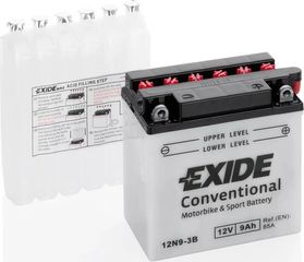Exide Μπαταρία Μοτοσυκλέτας MOTO 12N9-3B 9Ah 85A