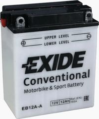 Exide Μπαταρία Μοτοσυκλέτας MOTO EB12A-A (YB12A-A) 12Ah 165A