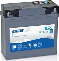 Exide Μπαταρία Μοτοσυκλέτας MOTO GEL12-19 19Ah 170A