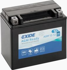 Exide Μπαταρία Μοτοσυκλέτας MOTO AGM12-12 12Ah 150A