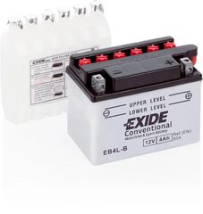 Exide Μπαταρία Μοτοσυκλέτας MOTO EB4L-B (YB4L-B) 4Ah 50A