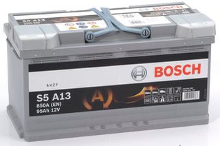 Bosch Μπαταρία Αυτοκινήτου S5A13 AGM START-STOP BLACK LINE (95Ah/850A/Μ353xΠ175xΥ190mm/Δ)