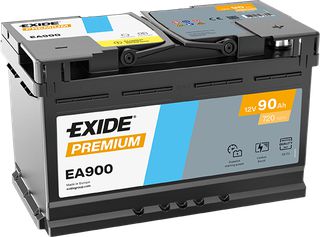 Exide Μπαταρία Αυτοκινήτου Premium EA900 (90Ah/720A)
