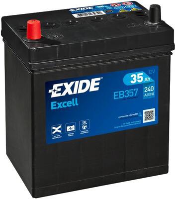 Exide Μπαταρία Αυτοκινήτου EB357 (35Ah/240A)