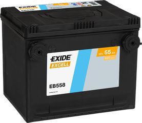Exide Μπαταρία Αυτοκινήτου Excell EB558 (55Ah/620A)