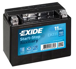 Exide Μπαταρία Αυτοκινήτου EK111 Auxiliary (11Ah/150A)