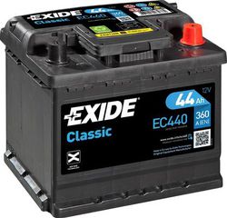 Exide Μπαταρία Αυτοκινήτου Classic EC440 (44Ah/360A)