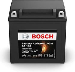 Bosch Μπαταρία Μοτοσυκλέτας FA103 YB9-B (9Ah/100A) AGM