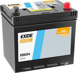 Exide Μπαταρία Αυτοκινήτου EB604 Excell (60Ah/480A)
