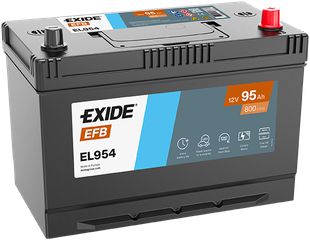 Exide Μπαταρία Αυτοκινήτου EL954 EFB (95Ah/800A)