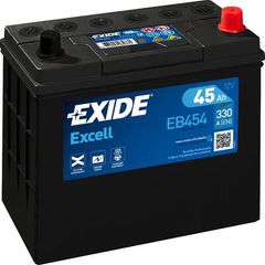 Exide Μπαταρία Αυτοκινήτου EB454 (45Ah/330A)