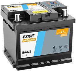 Exide Μπαταρία Αυτοκινήτου Premium EA472 (47Ah/450A)