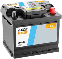 Exide Μπαταρία Αυτοκινήτου Excell EB442 (44Ah/420A)