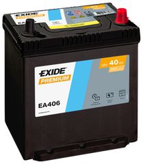 Exide Μπαταρία Αυτοκινήτου Premium EA406 (40Ah/350A)