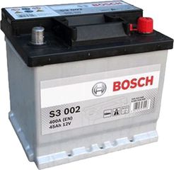 Bosch Μπαταρία Αυτοκινήτου S3002 GREY LINE (45Ah/400A) ΔΕΞ.