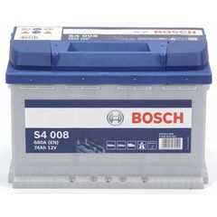 Bosch Μπαταρία Αυτοκινήτου S4008 BLUE LINE (74Ah/680A) ΔΕΞ. 278x175x190
