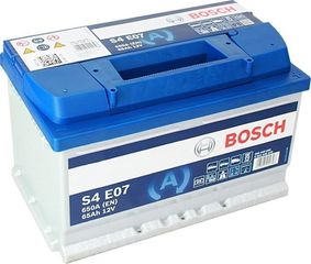 Bosch Μπαταρία Αυτοκινήτου S4E07 BLUE LINE EFB START-STOP (67Ah/650A) ΔΕΞ. 278x175x175
