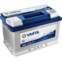 Varta Μπαταρία Αυτοκινήτου BLUE DYNAMIC E43 72Ah 680A En