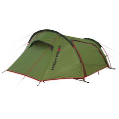 High Peak 10186 Sparrow Σκηνή Camping Τούνελ Πράσινη με Διπλό Πανί 4 Εποχών για 2 Άτομα 260x120x90εκ.