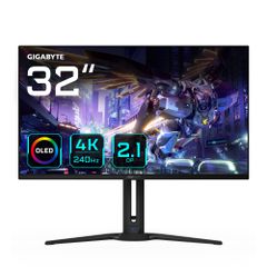Οθόνη Υπολογιστή GIGABYTE FO32U2P 80cm (31.5") 3840x2160 4K Ultra HD OLED Μαύρη