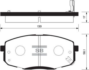 ΤΑΚΑΚΙΑ ΕΜΠΡΟΣ I30 /CEED/KONA  58101J9A50 0K2JA3328Z 581011HA00 581011HA10 SP1240 581011MA00 0K2JA3328Z 58101J9A00 581012CA10