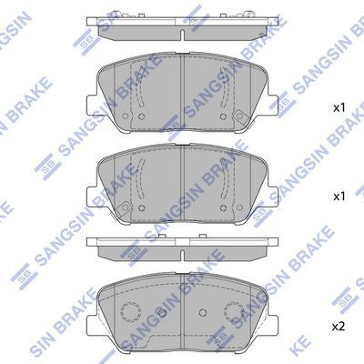 ΤΑΚΑΚΙΑ ΕΜΠΡΟΣ I30 12- / CEED 12- CRDI 58101A6A20 581012VA25 581012TA61 58101A2A25 581012MA00