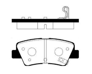 ΤΑΚΑΚΙΑ ΠΙΣΩ Ι10/Ι20/Ι30/CEED/RIO 2012- 58302C8A30 583022PA00 583023XA30 583022HA51 58302A6A30 583022KA10 58302B4A30 58302A6A31