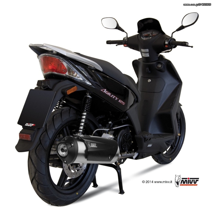 Car.gr - Εξάτμιση Ολόσωμη Mivv Urban Sport Kymco Agility 125/150