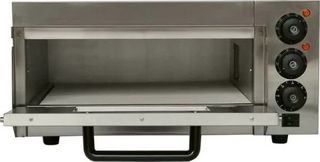 KARAMCO HEP-1ST (56x57x28cm - 2Kw/230V - Εσ.Διάσταση: 40x40cm 1x Ø40cm ) Ηλεκτρικός Επιτραπέζιος Μονός Φούρνος Πίτσας