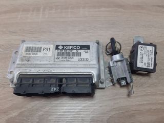 Σετ Εγκέφαλος Κινητήρα, Μηχανής 39110-22525 Hyundai Accent 1999-2005 1300cc Βενζίνη G4EA