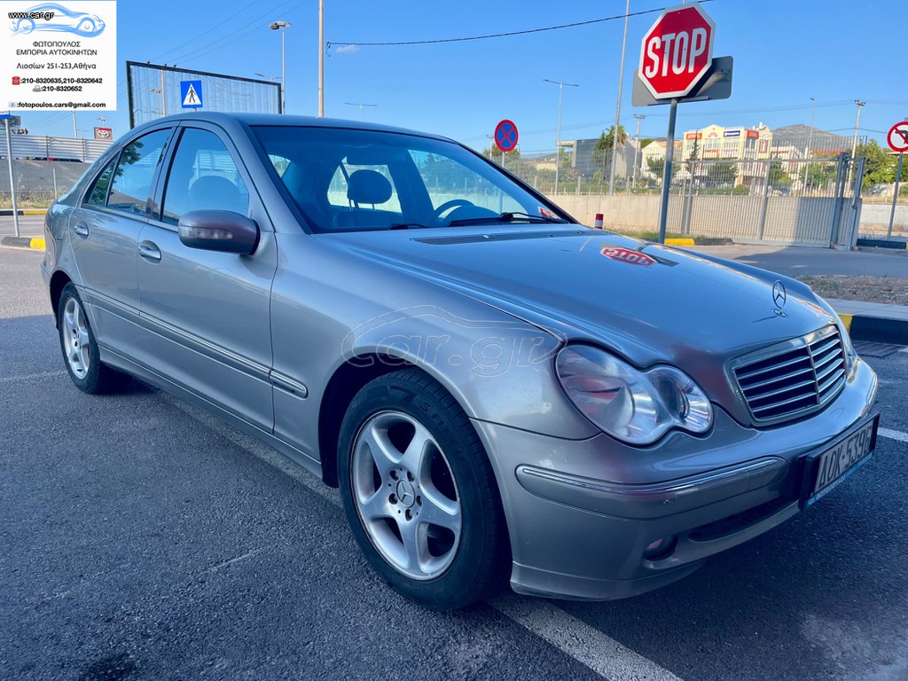 Mercedes-Benz C 200 2002 Α' ΧΕΡΙ !!! ΕΛ.ΑΝΤΙΠ/ΕΙΑΣ !!! AVANTGARDE !!!