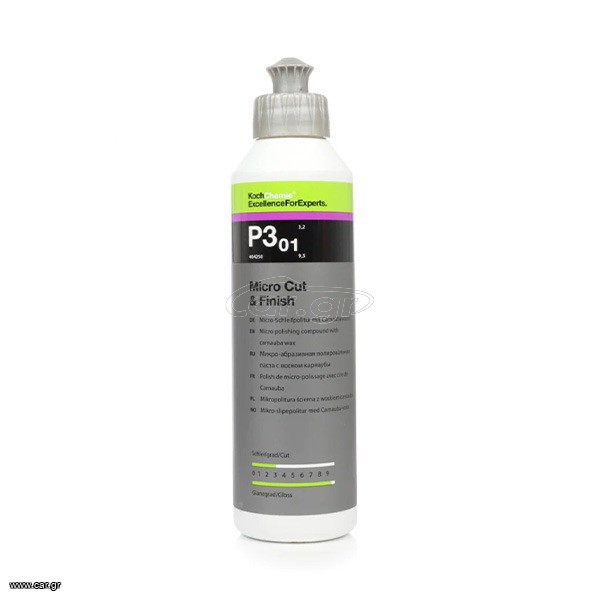 Koch-Chemie P3.01 Micro Cut & Finish 250ML ΑΛΟΙΦΗ ΓΥΑΛΙΣΜΑΤΟΣ ΜΕ ΚΕΡΙ (404250)