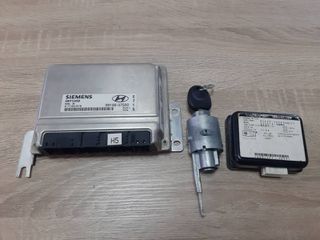 Σετ Εγκέφαλος Κινητήρα, Μηχανής 39108-37500 Hyundai Santa Fe 2000-2005 2700cc Βενζίνη G6BA