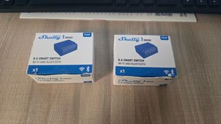 2 τεμάχια Shelly Plus 1 Mini καινούρια