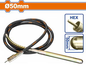 Wadfow WVRP2A50 Εύκαμπτος Αξονας (Μαρκούτσι) HEX type Φ - 50mm / 6m