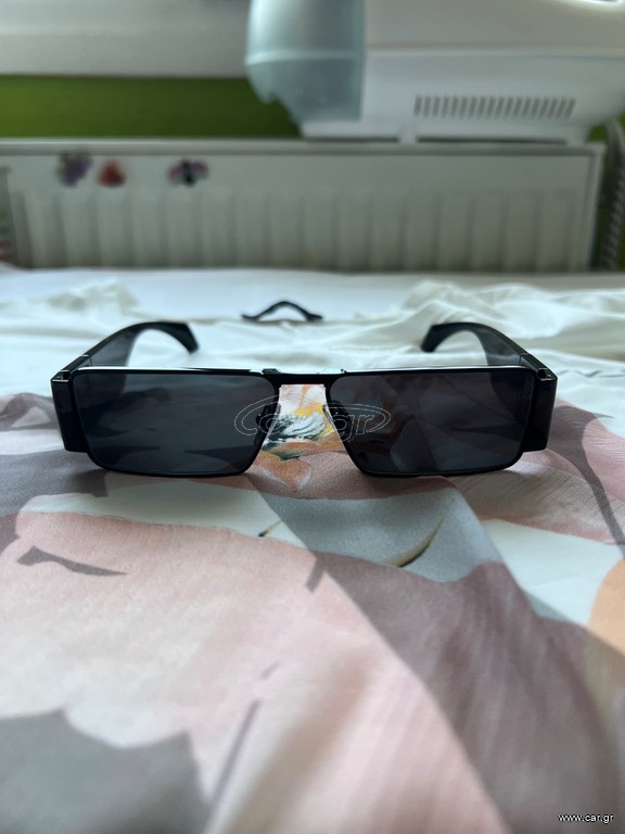 Versace Medusa plaque rectangular sunglasses