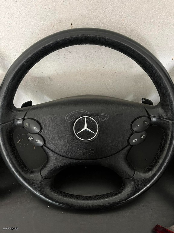 Τιμόνι w211 w219 w209 με pantles κ αερόσακο Mercedes