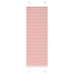 vidaXL Πλισέ Στόρι Ροζ 45x150 εκ. Πλάτος Υφάσματος 44,4 εκ. Πολυεστέρας