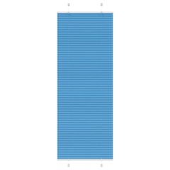 vidaXL Πλισέ Στόρι Μπλε 70x200 εκ. Πλάτος Υφάσματος 69,4 εκ. Πολυεστέρας